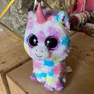 Wishful the Unicorn 6” Beanie Boo no Tags.